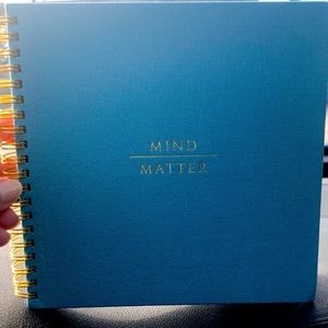 Mara-Mi Mind Over Matter Goal Setting Journal/ Notebook